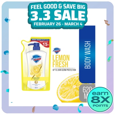 SAFEGUARD SAFEGUARD SAFEGUARD Bodywash Lemon Refill 620ml