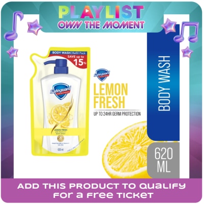SAFEGUARD - SAFEGUARD SAFEGUARD Bodywash Lemon Refill 620ml