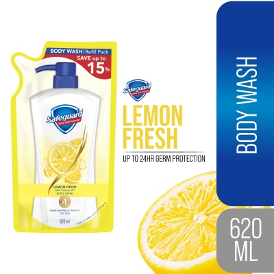 SAFEGUARD SAFEGUARD Bodywash Lemon 620ml Refill