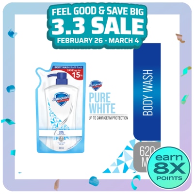 SAFEGUARD SAFEGUARD Bodywash White Refill 620ml