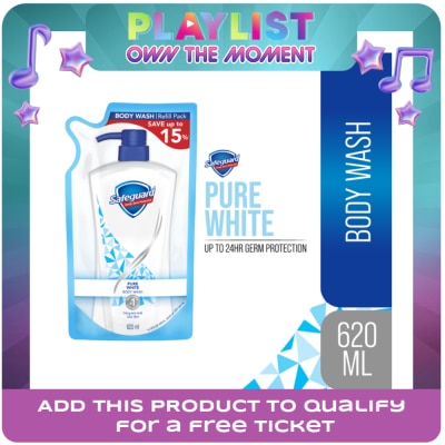 SAFEGUARD - SAFEGUARD Bodywash White Refill 620ml