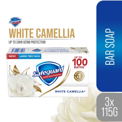 SAFEGUARD SAFEGUARD Bar White Camellia 115g 3s