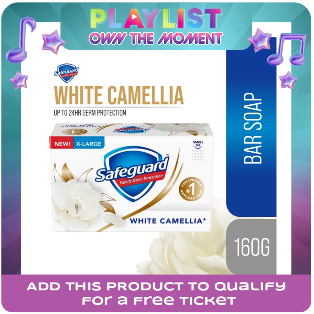 SAFEGUARD Bar Soap White Camellia 160g x 1