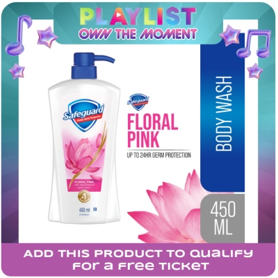 SAFEGUARD - SAFEGUARD Bodywash with Pump Pink 450Ml x 1