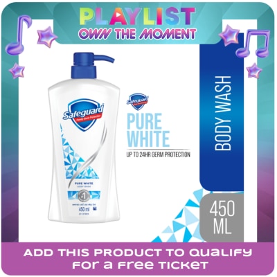 SAFEGUARD - SAFEGUARD Bodywash with Pump Pure White 450Ml x 1