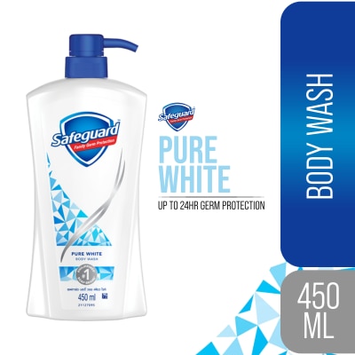 SAFEGUARD Safeguard Bodywash Pure White 450Ml Pump