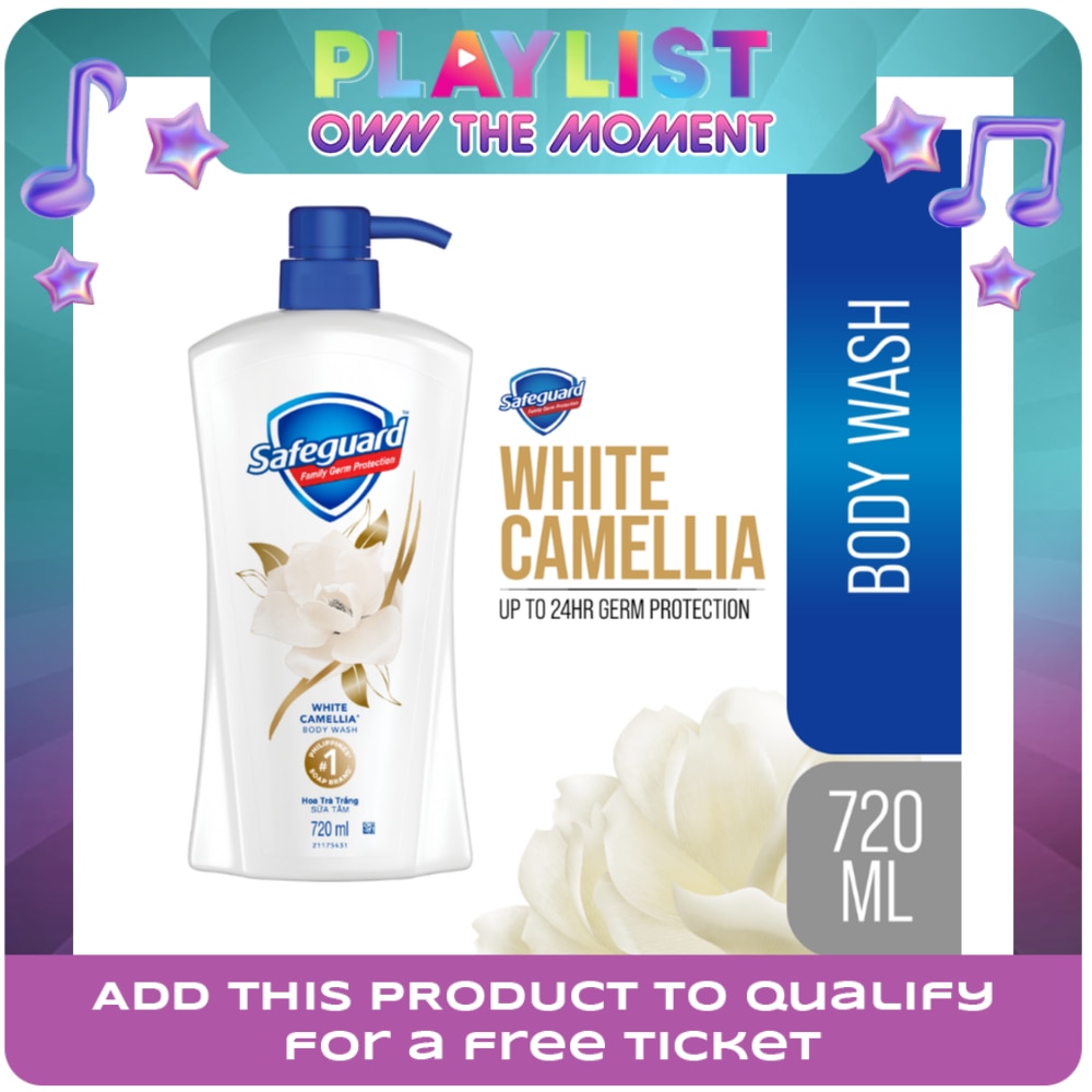 SAFEGUARD SAFEGUARD Bodywash White Camellia 720ml