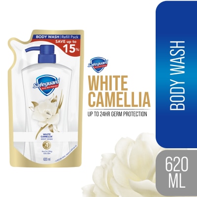 SAFEGUARD SAFEGUARD Bodywash White Camellia Refill 620ml