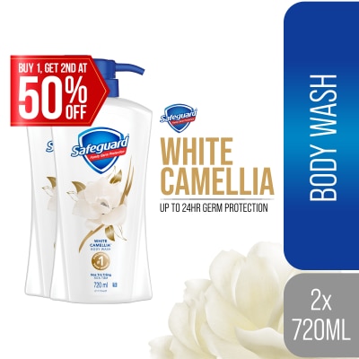 SAFEGUARD SAFEGUARD Body Wash White Camellia 720ml Buy 1 Get 2nd at 50% Off