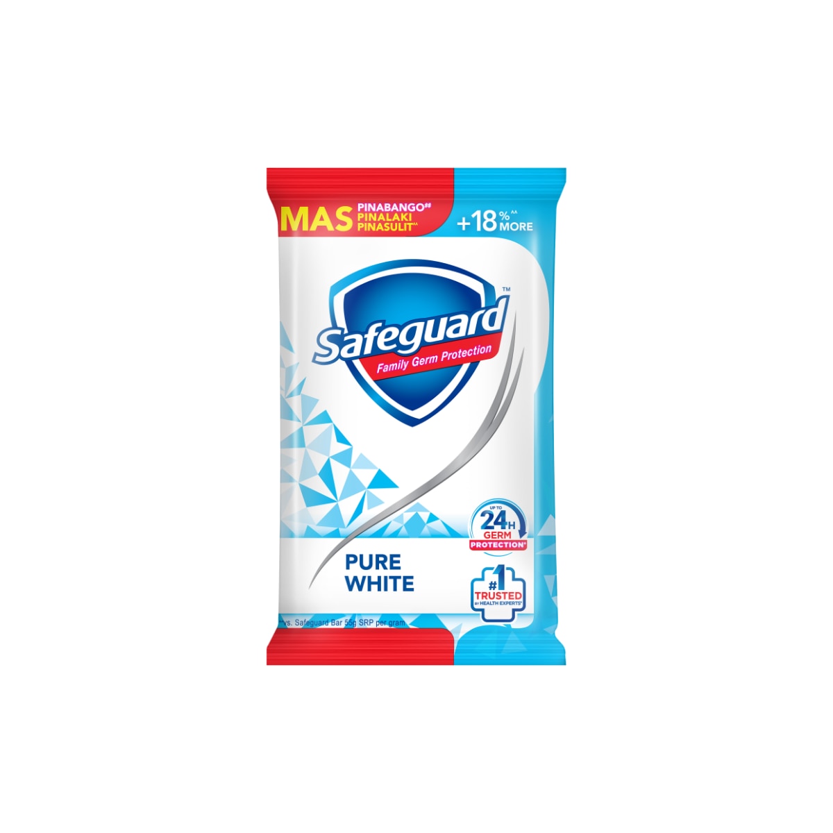 SAFEGUARD Pure White Bar Soap 55g