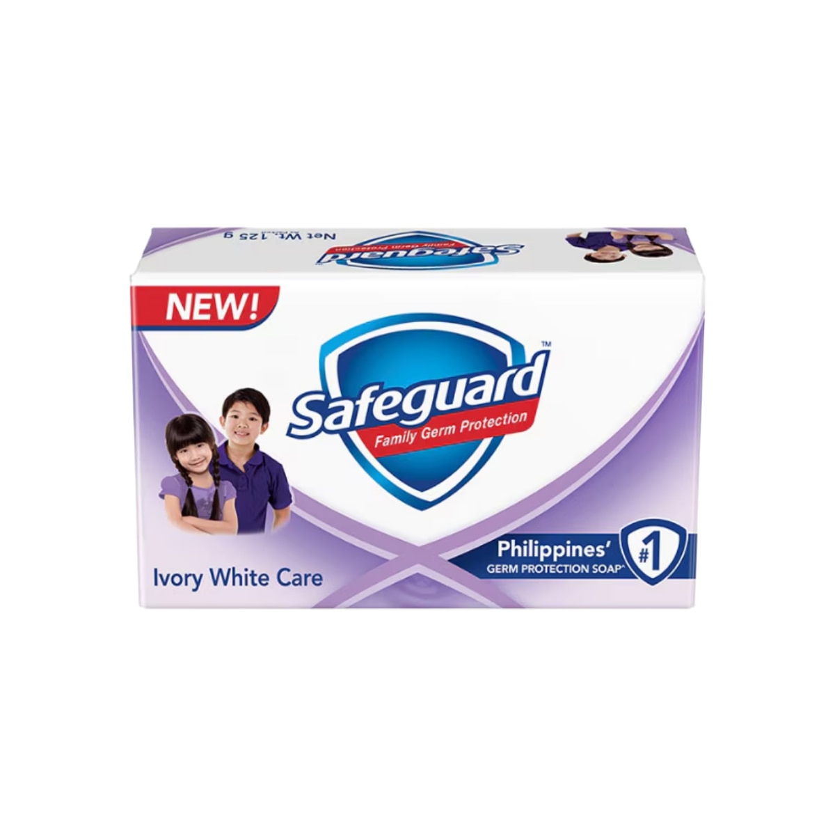SAFEGUARD Ivory White Care 125g