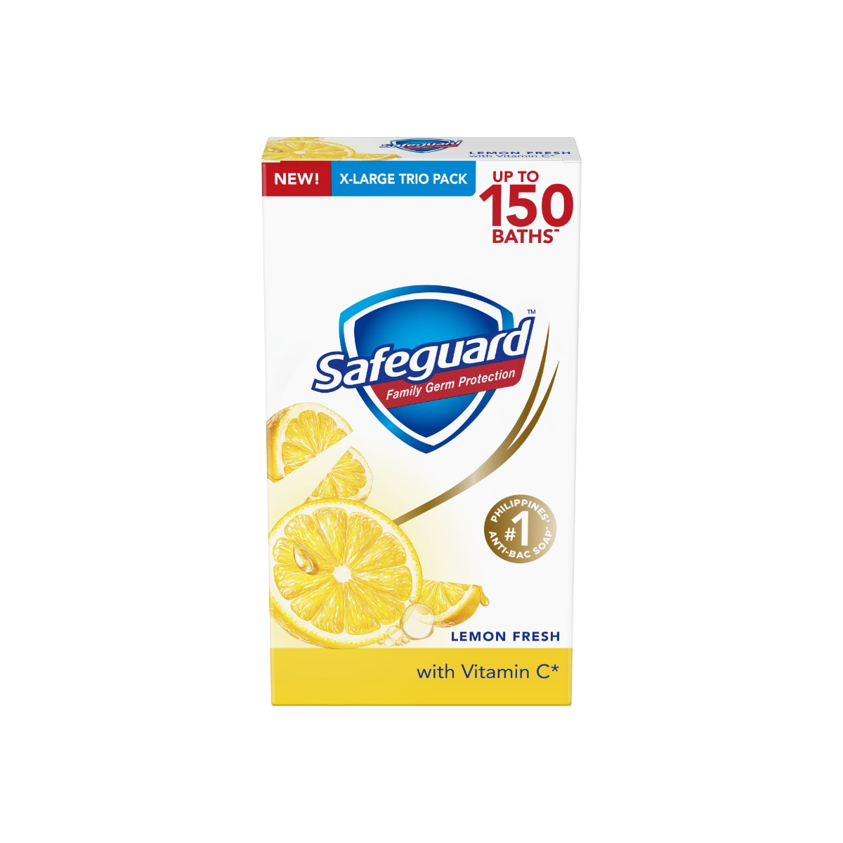 SAFEGUARD  Lemon 160g  x3