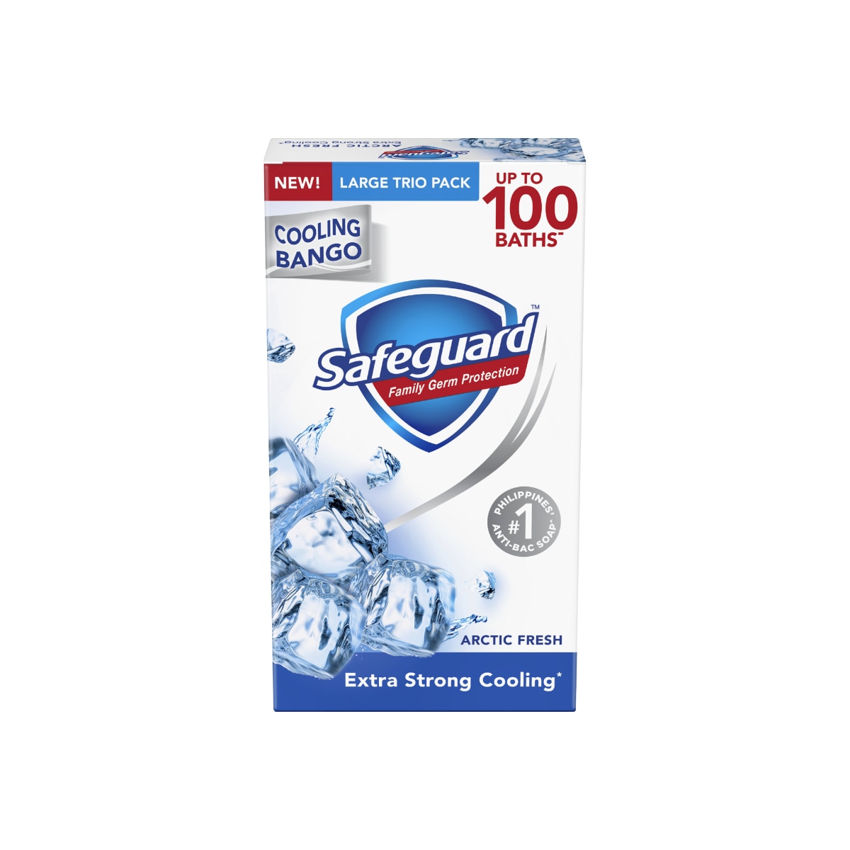 SAFEGUARD Bar Soap Arctic Fresh Tripid 115g