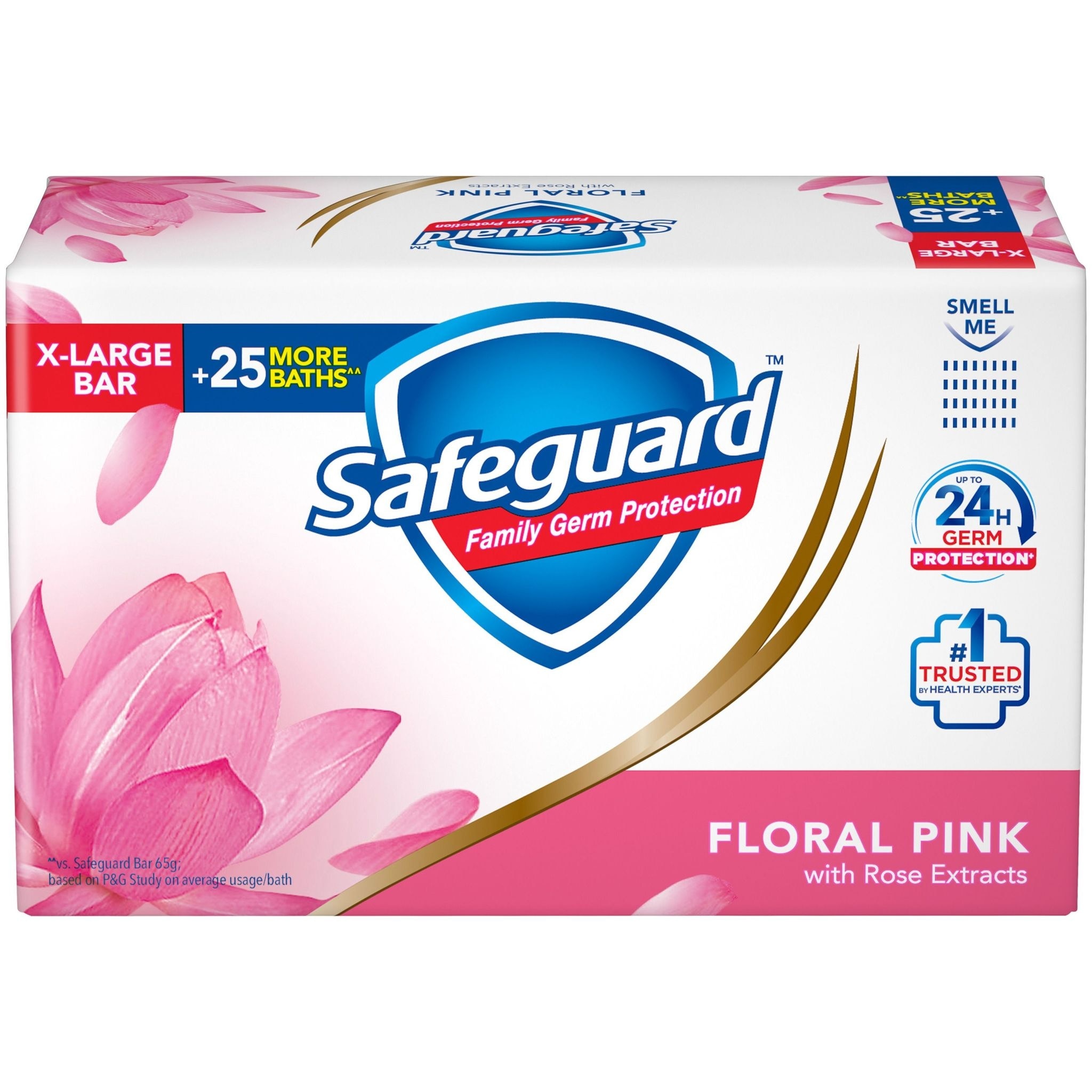 SAFEGUARD Bar Soap Floral Pink 160g image