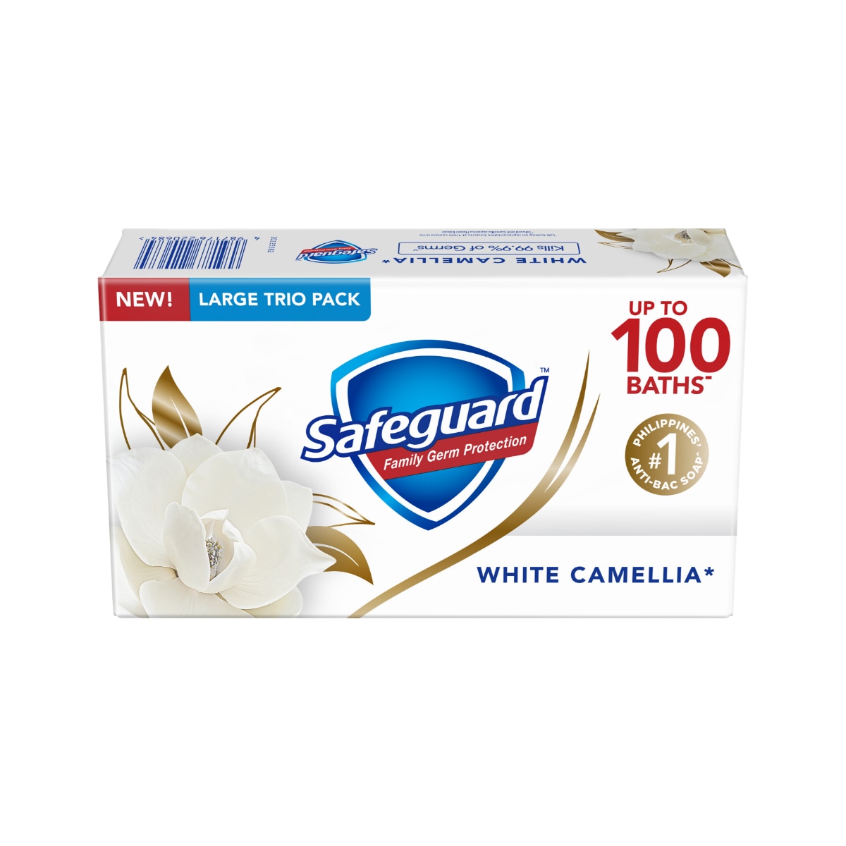 SAFEGUARD Bar White Camellia 115g 3s