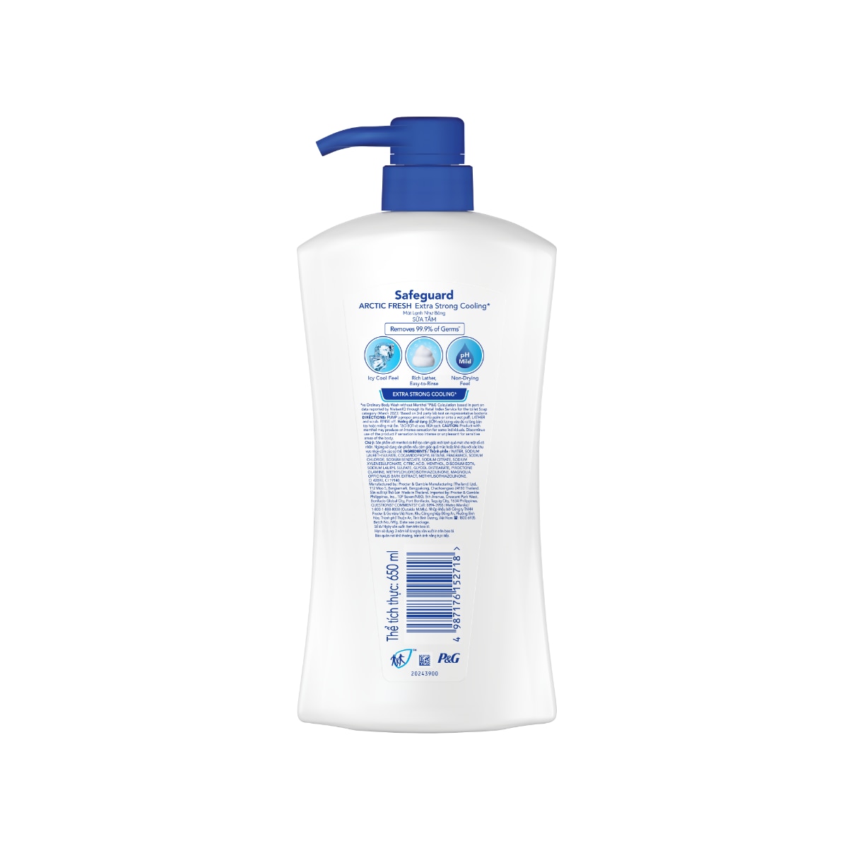SAFEGUARD Arctic Fresh Bodywash 650ml