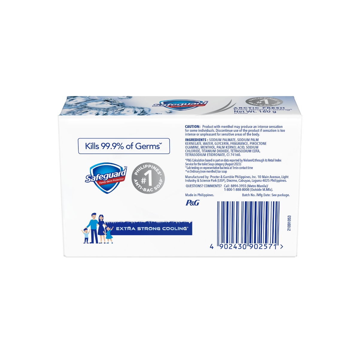 SAFEGUARD Bar Soap Artic Fresh 160g