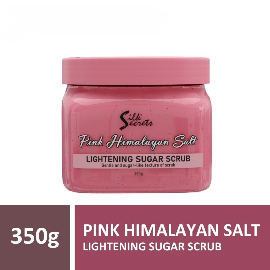 SILK SECRETS Pink Himlayan Salt Lightening Sugar Scrub 350g