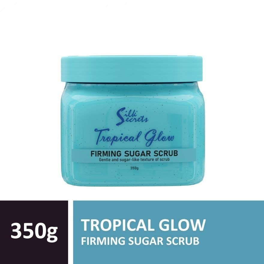 SILK SECRETS Tropical Glow Firming Sugar Scrub 350g