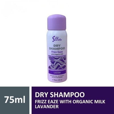 SILK SECRETS SILK SECRETS Dry Shampoo Frizz Eaze With Organic Milk 75ml