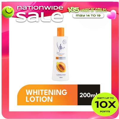 SILKA - Papaya Whitening Lotion SPF6 200ml