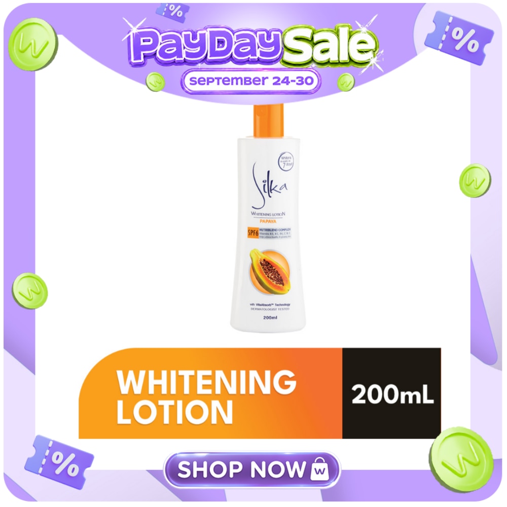 Papaya Whitening Lotion SPF6 200ml image