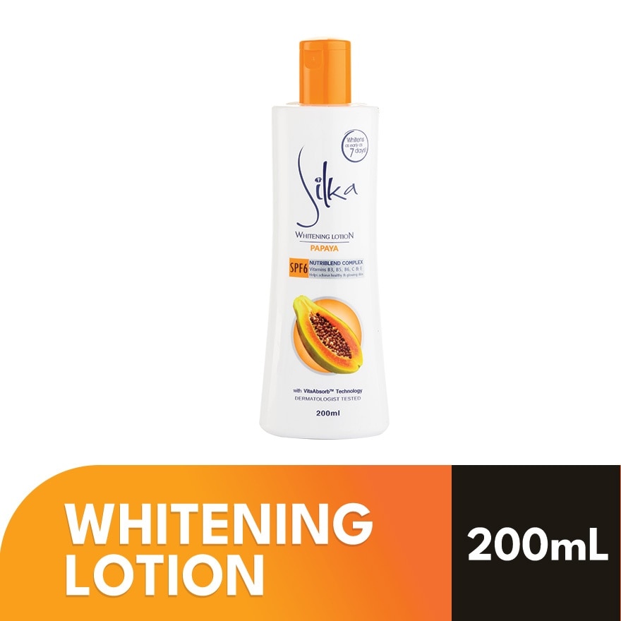 Papaya Whitening Lotion SPF6 200ml