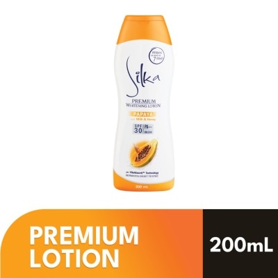 SILKA Premium Whitening Papaya Lotion 200ml