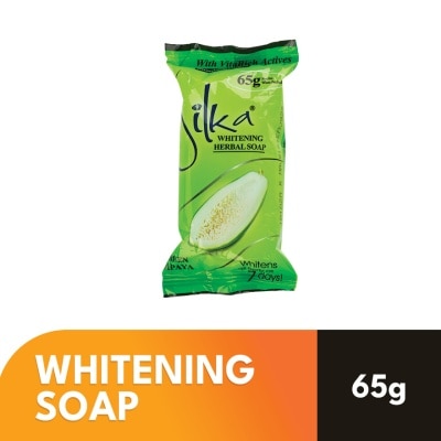 SILKA Green Papaya Whitening Soap 65g