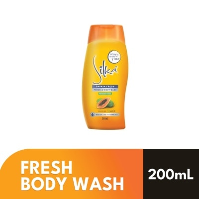 SILKA SILKA Papaya Fresh Body Wash 200ml