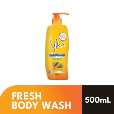 SILKA SILKA Papaya Fresh Body Wash 500ml
