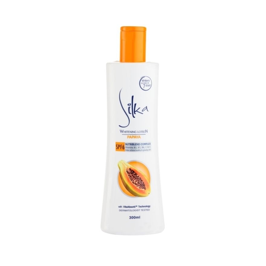 Silka Whitening Lotion Papaya Spf6 300Ml
