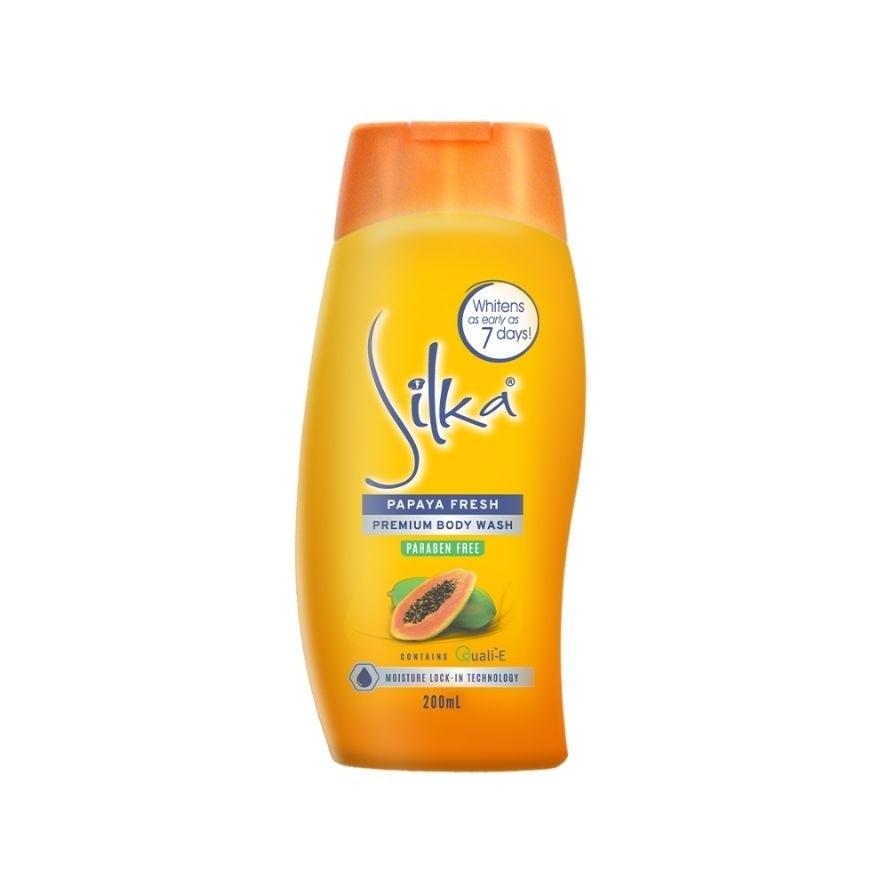 SILKA Papaya Fresh Body Wash 200ml