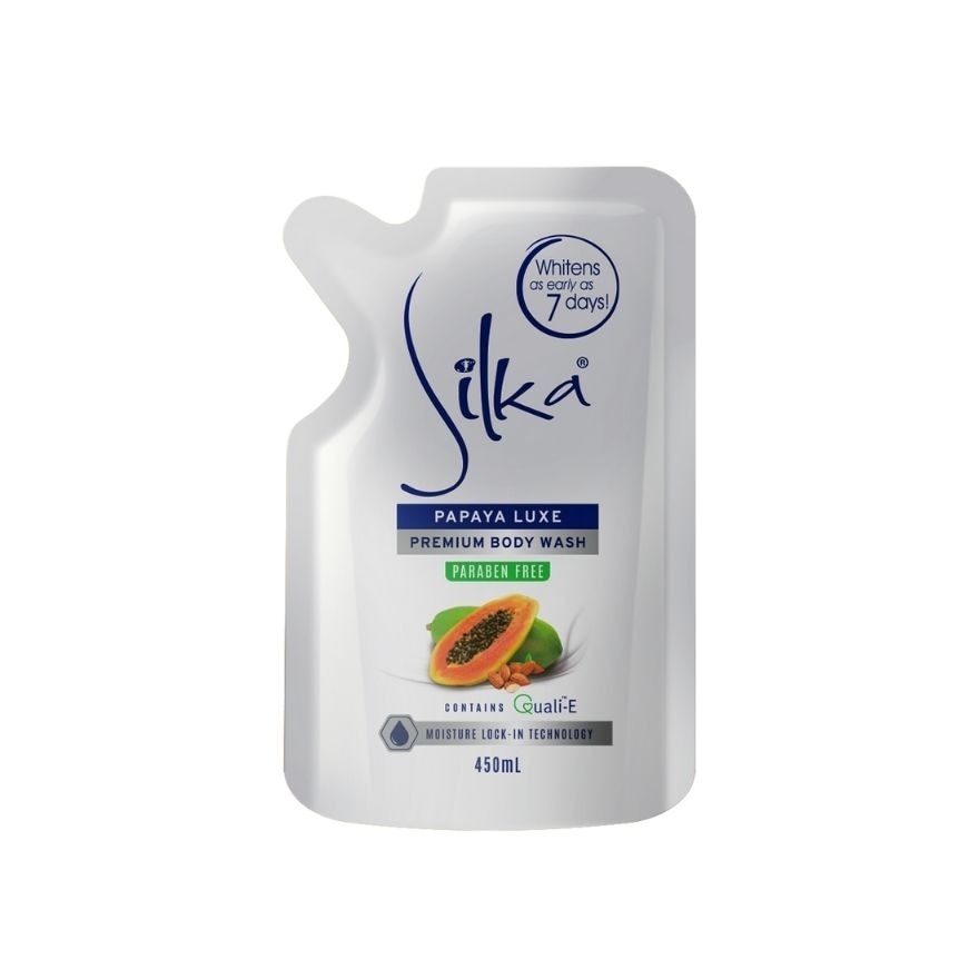 SILKA Papaya Luxe Body Wash 450ml