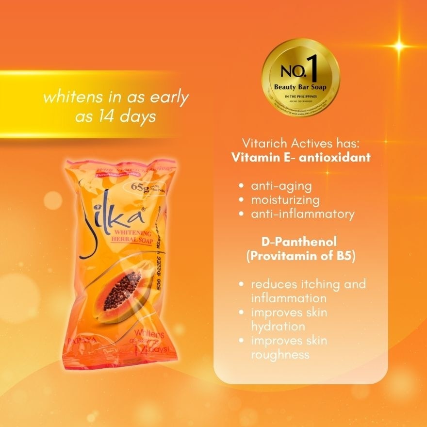 SILKA Papaya Soap 65g