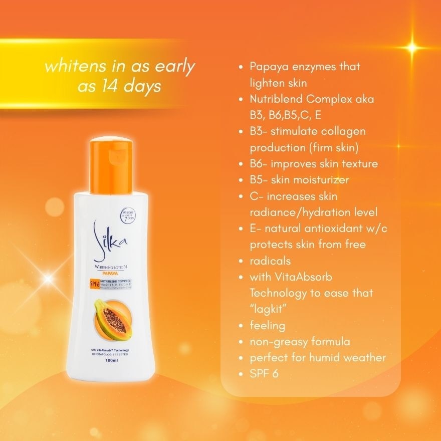 Papaya Whitening Lotion 100ml