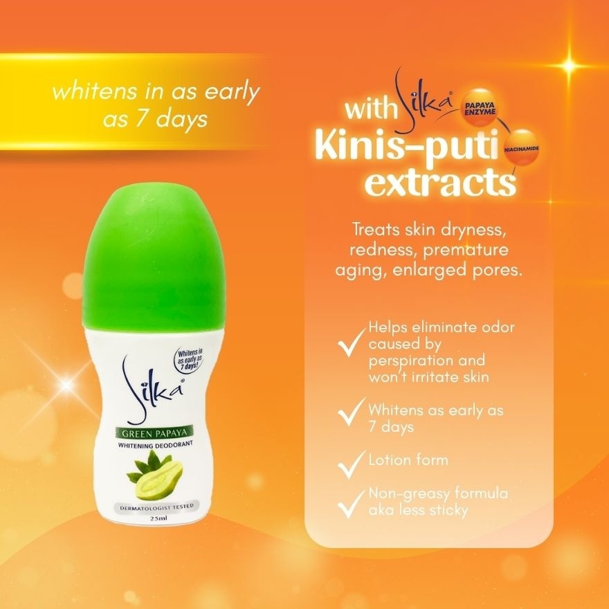 Green Papaya Whitening Deodorant 40ml