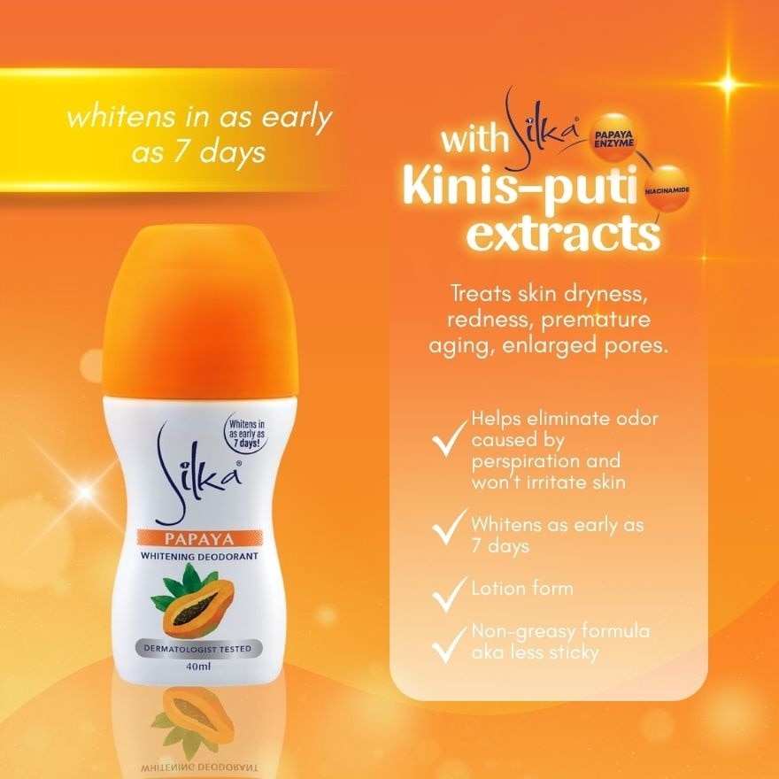 Papaya Whitening Deodorant 40ml