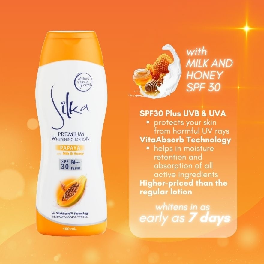 Papaya Premium Whitening Lotion SPF 30 100ml