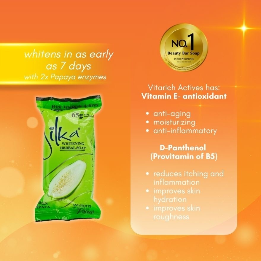 Green Papaya Whitening Soap 65g