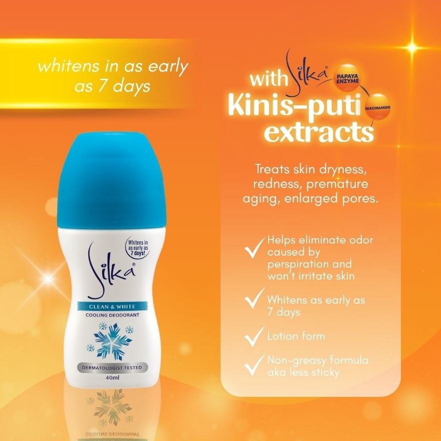 SILKA Clean & White Cooling Deodorant