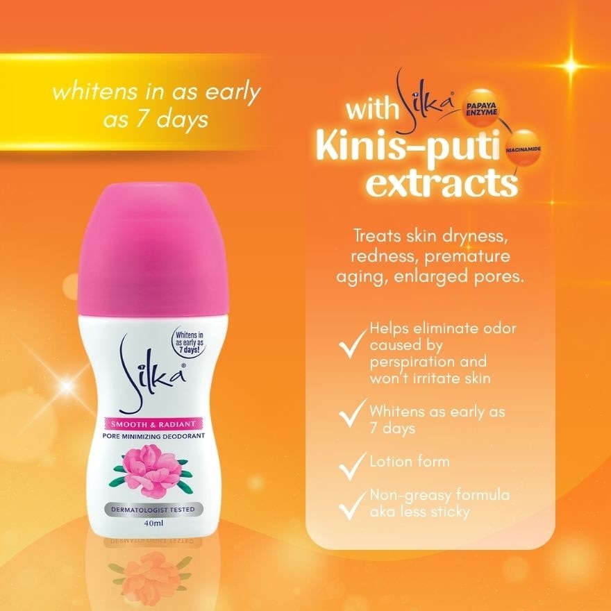 SILKA Smooth & Radiant Deodorant