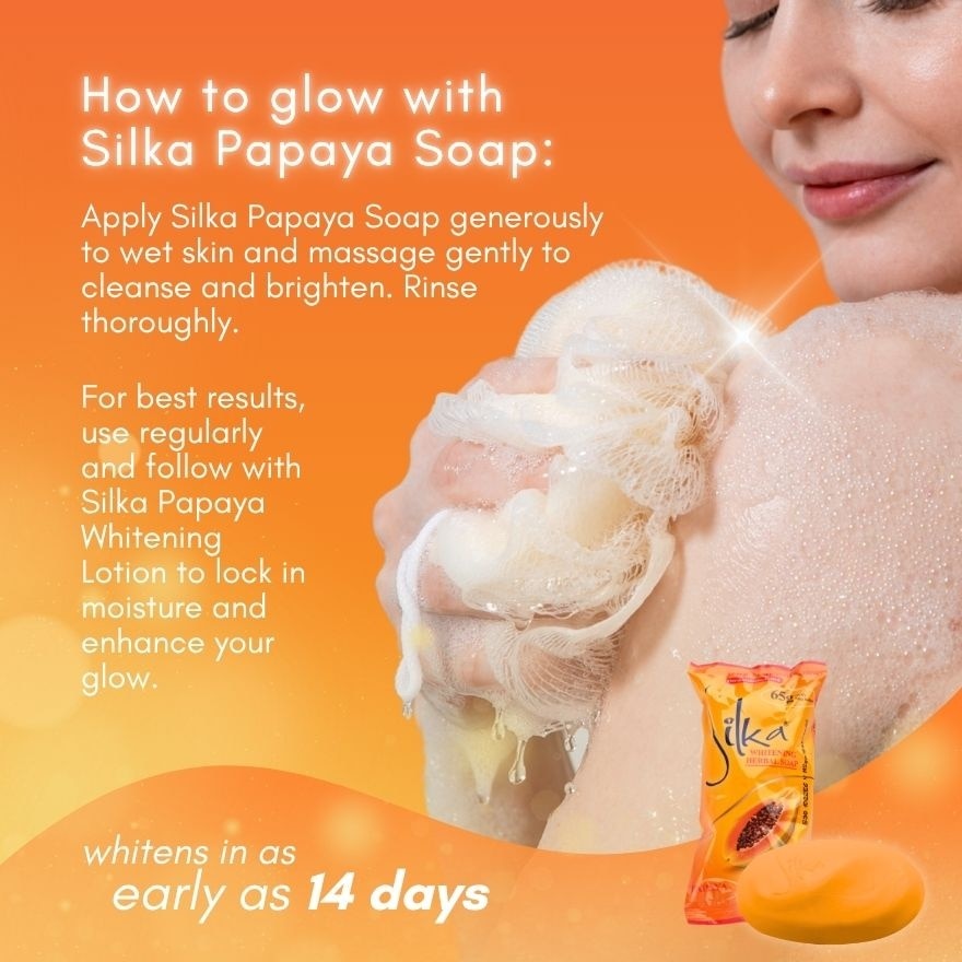 SILKA Papaya Soap 65g