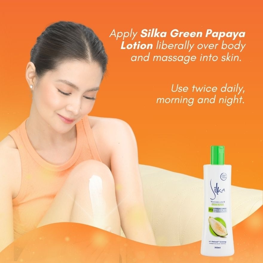 Green Papaya Whitening Lotion SPF 10 300ml