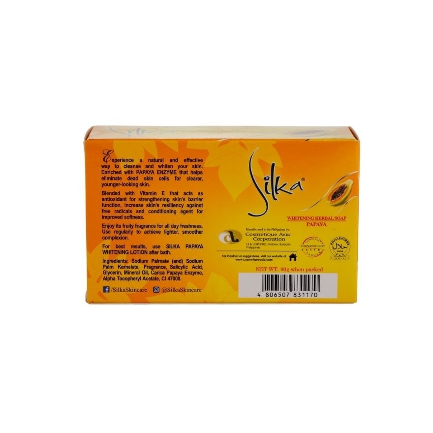 SILKA Papaya Soap 90g