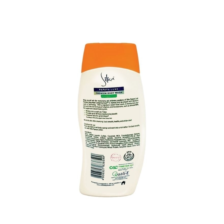 SILKA Papaya Luxe Body Wash 200ml