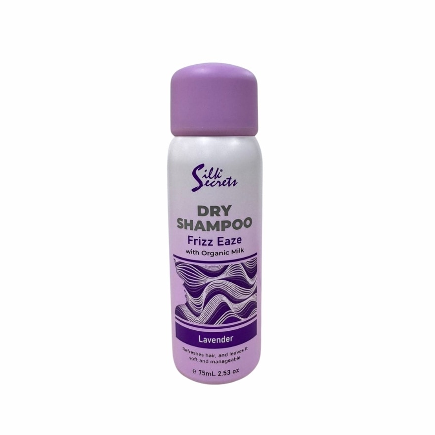 SILK SECRETS Dry Shampoo Frizz Eaze With Organic Milk 75ml