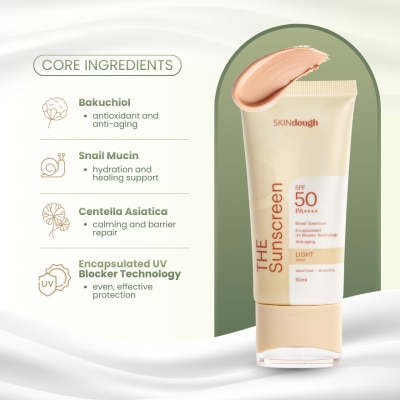 SKINDOUGH - SKINDOUGH The Sunscreen Light 50ml image