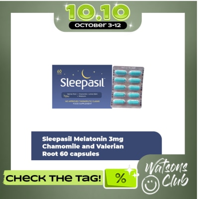 SLEEPASIL SLEEPASIL SLEEPASIL Melatonin Chamomile And Valerian Root Sold Per Piece image