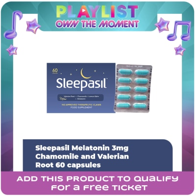 SLEEPASIL - SLEEPASIL SLEEPASIL Melatonin Chamomile And Valerian Root Sold Per Piece